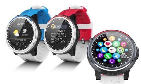 Montre de sport connectée Smartek avec moniteur de santé