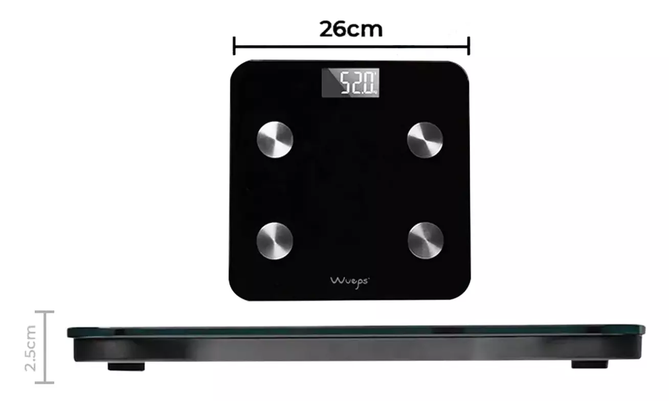 Digitale Personenwaage mit Bluetooth - Second Medium