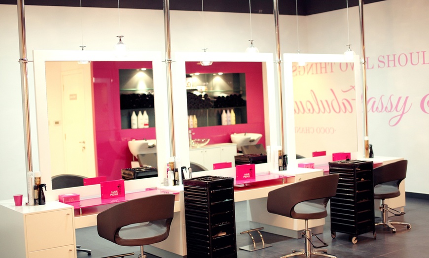 Image 5: Blow dry, Styling, Trim with Roots Colour at Blo Out Beauty Bar