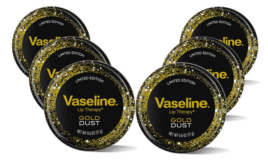 Image 3: Vaseline Gold Dust Lip Tin