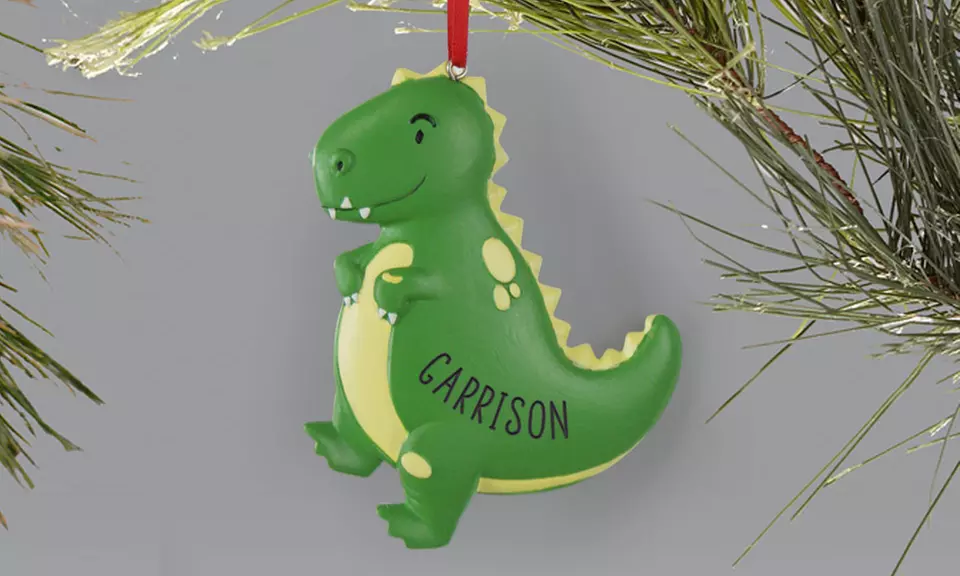 Custom Dinosaur or Mermaid Ornaments for Kids' Holiday Fun