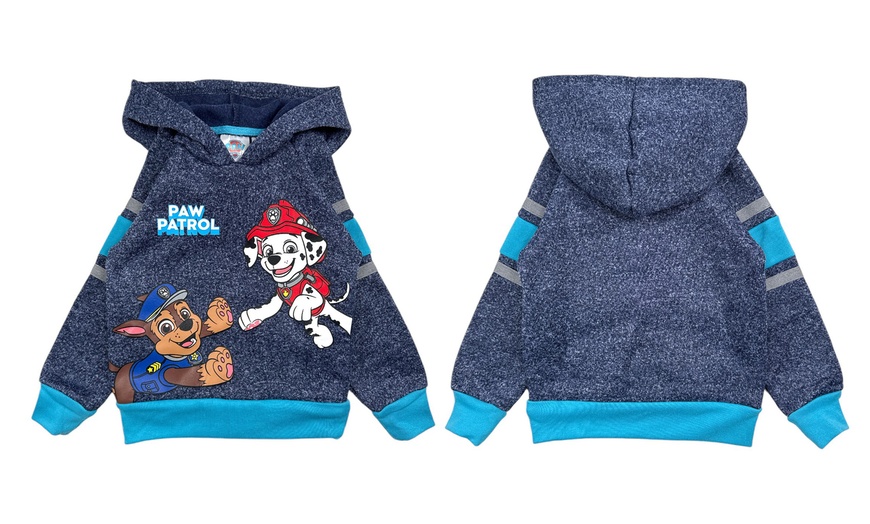 Image 8: Sudadera infantil con capucha y motivos de dibujos animados