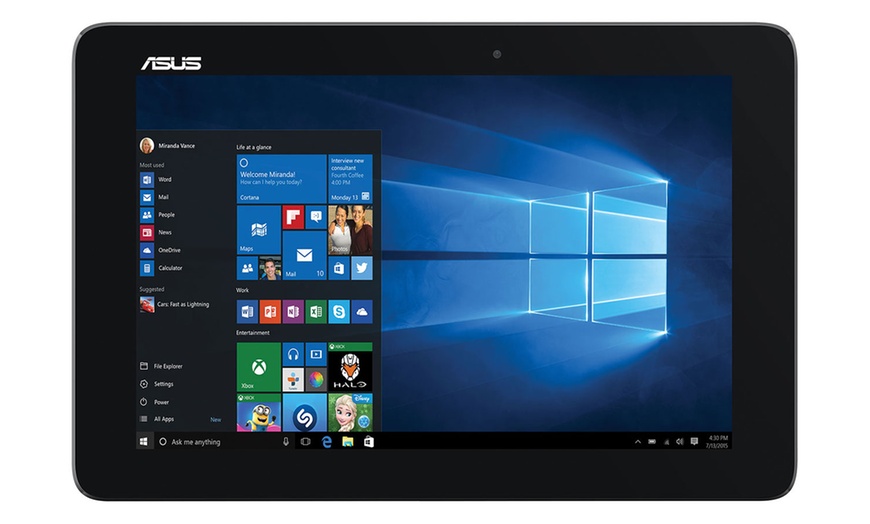 Image 4: ASUS Transformer Book 2-in-1 Laptop