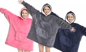 Kids Oversized Hooded Blanket