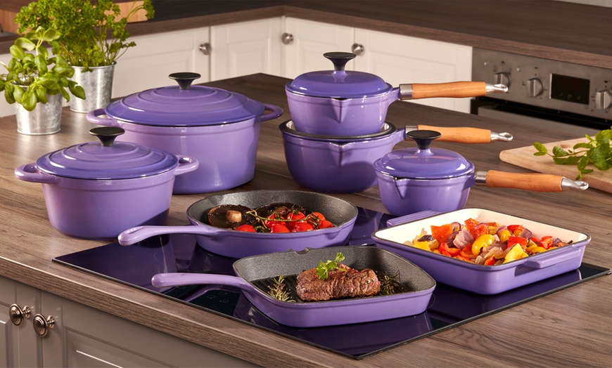 Image 21: Cooks Professional Cast Iron Set