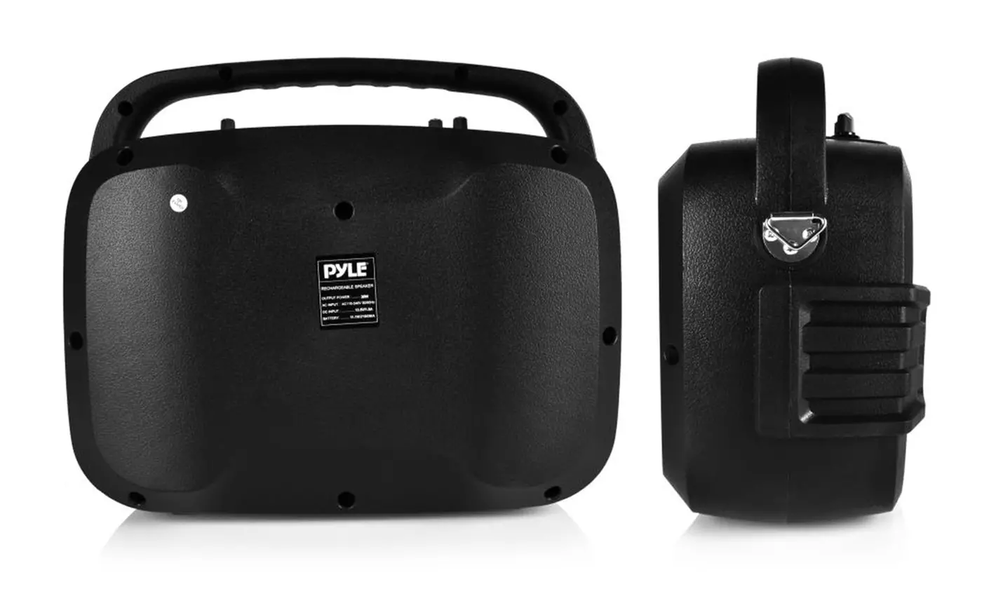 Pyle Compact Bluetooth Boom Box Speaker System with Mic - Second Medium