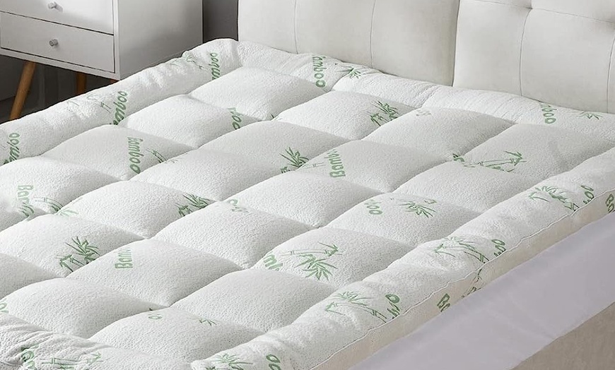 Image 2: Surmatelas Bamboo, 8 cm d'épaisseur, Sampur