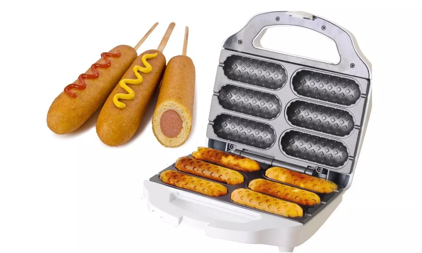 J-Jati Waffle Corn Dog Maker - Primary Image