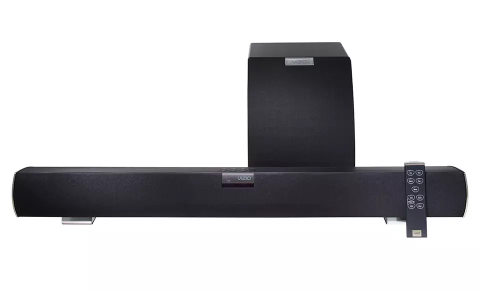 Vizio 32" 2.1 Home-Theater Sound Bar with Subwoofer (VSB211) (Refurbished). Free Returns. - Primary Image