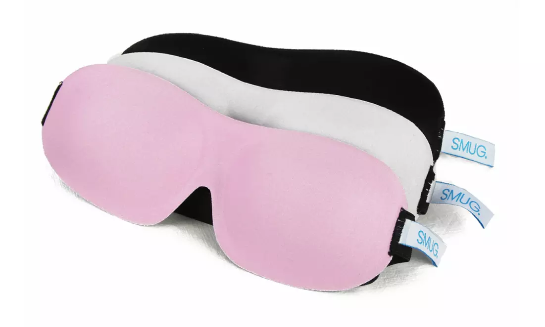 Smug Original Contoured 3D Blackout Sleep Mask - Primary Image