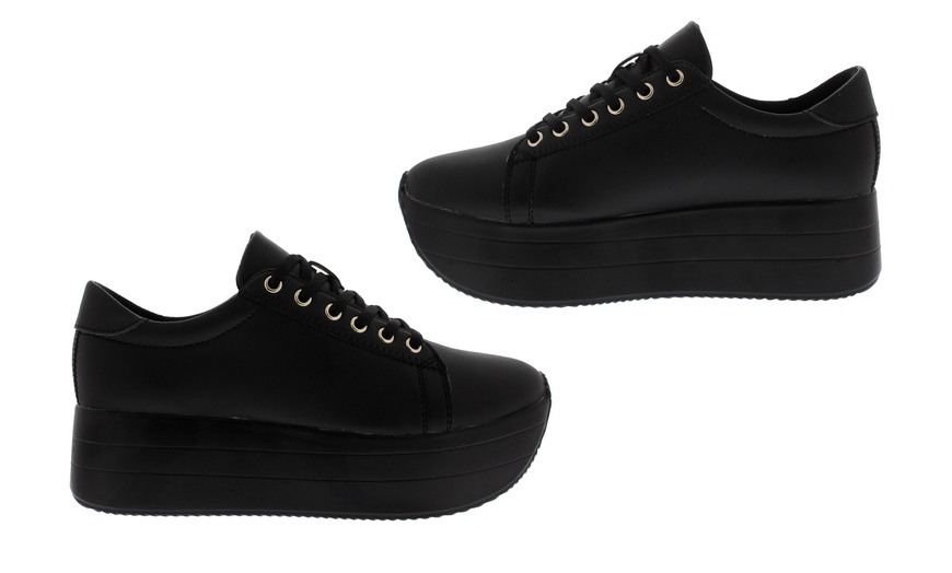 Image 9: Women's High-Platform Trainers