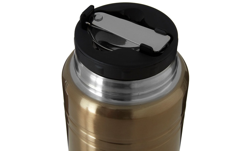 Image 9:  Food Flask with Foldable Spoon