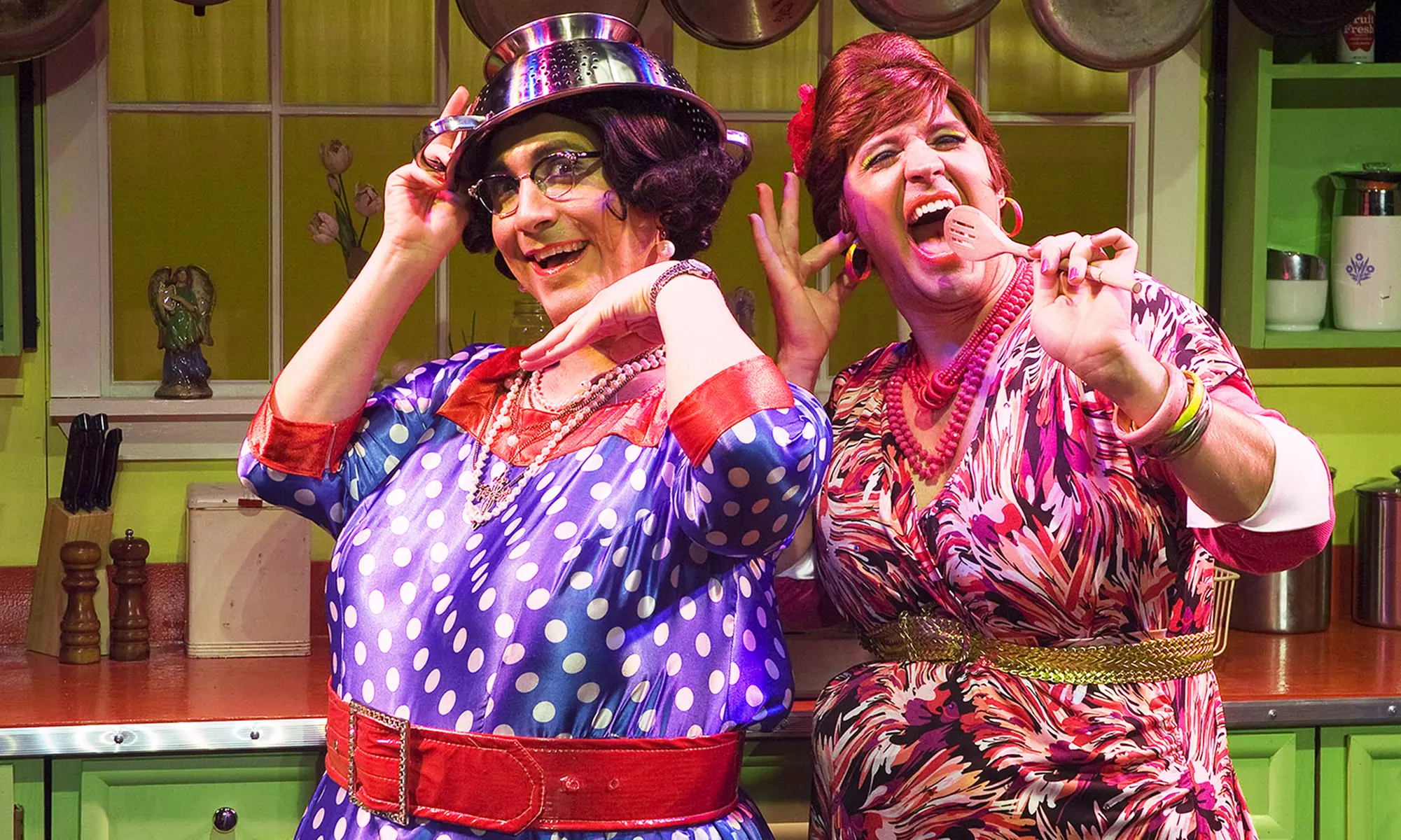 "Cooking with the Calamari Sisters," August 17 through September 16
 - Primary Image