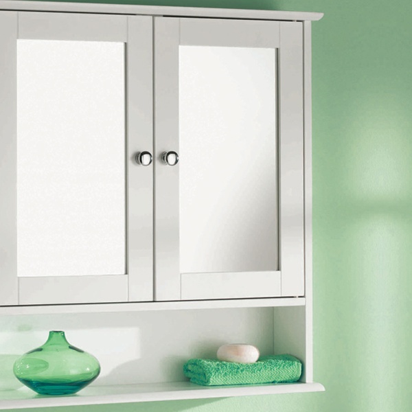 Mirrored Bathroom Cabinet Groupon Goods