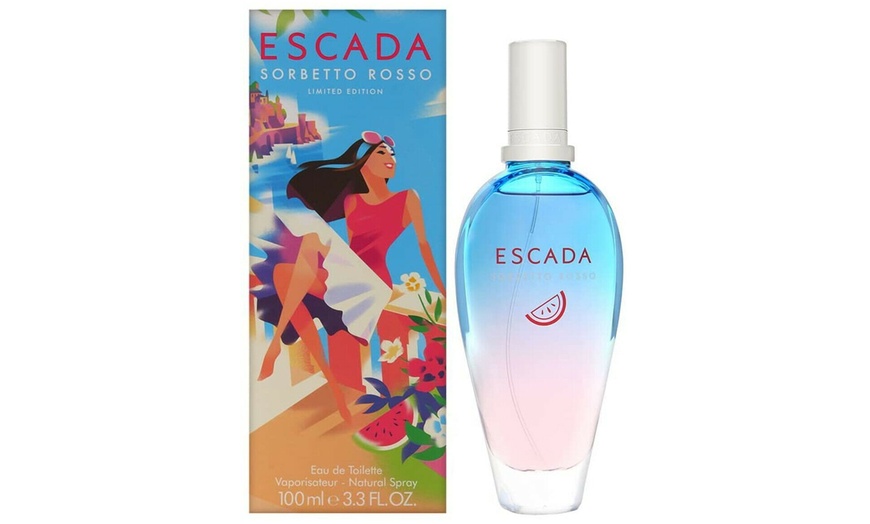 Image 1: Escada Sorbetto Rosso 100ml EDT