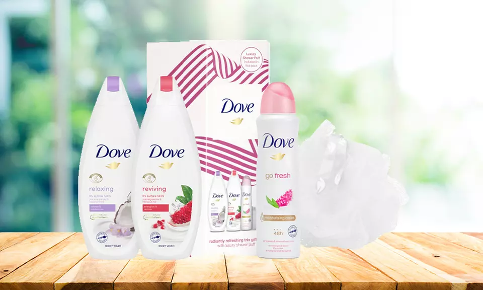 Dove Radiantly Refreshing Trio Gift Set - Primary Image