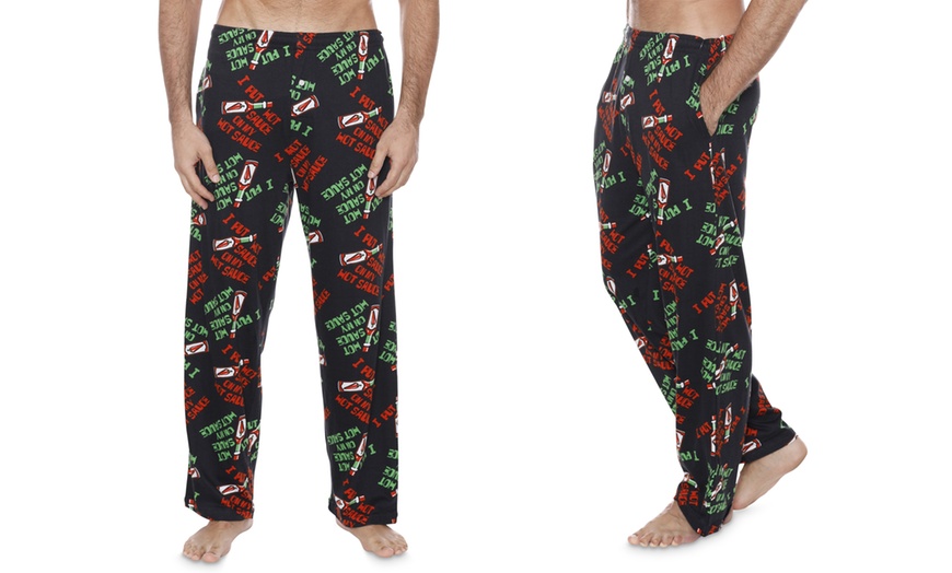 Men's Funny Novelty Pajama Pants | Groupon