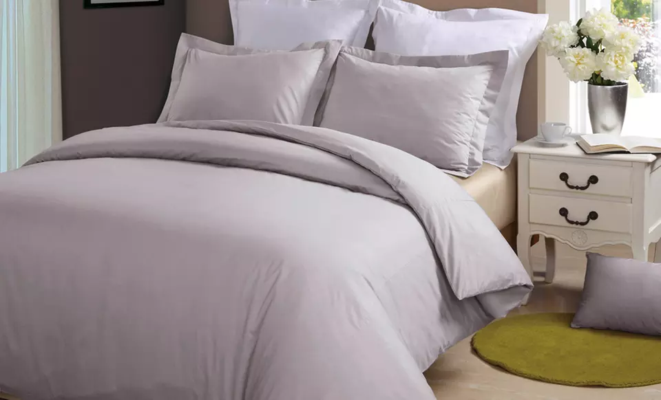 Hotel Grand Egyptian Cotton Duvet Set from $29.99-$39.99. Multiple Colors Available. Free Returns. - Primary Image