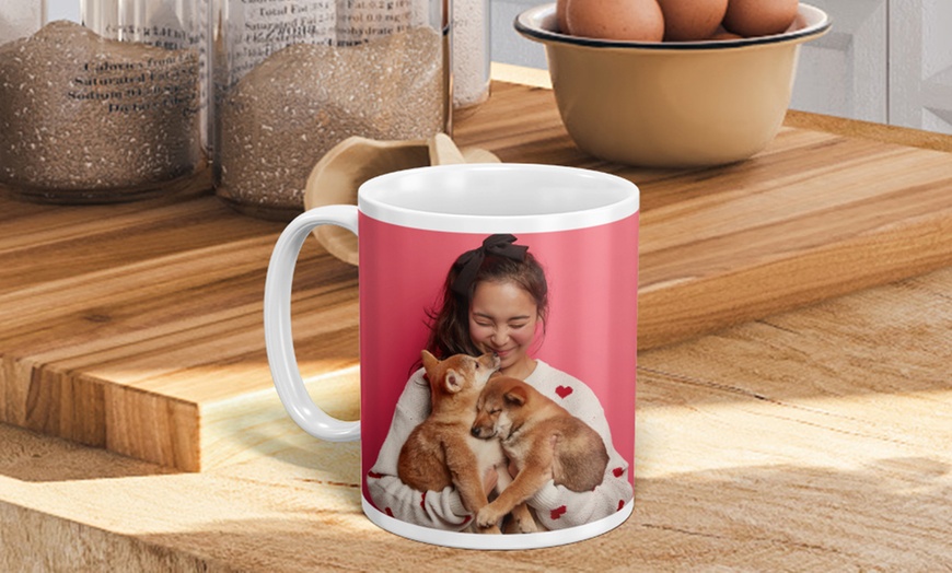 Image 3: One or Two Personalised Mugs from Photo Gifts