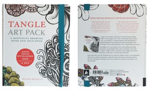 Tangle Art Pack: A Meditative Drawing Book and Sketchpad