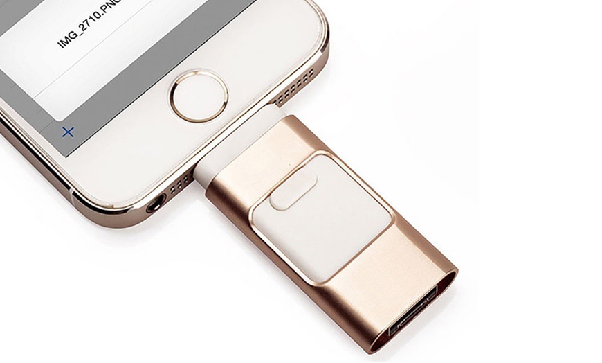 Image 7: 3-in-1 iFlash Drive Memory Stick