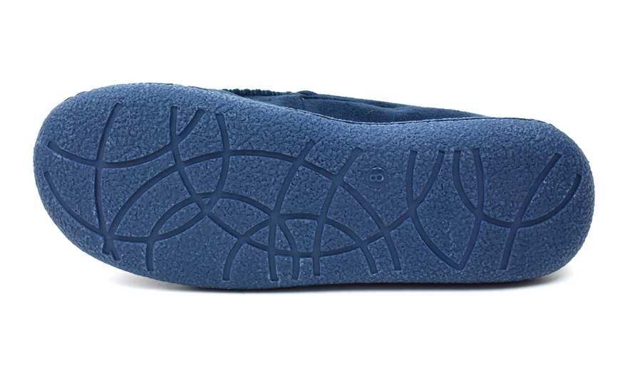 Image 5: Men's Fleece Lined Slippers