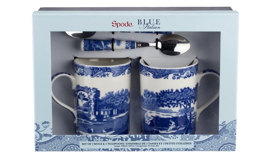 Image 6: Portmeirion Mugs and Spoons Set