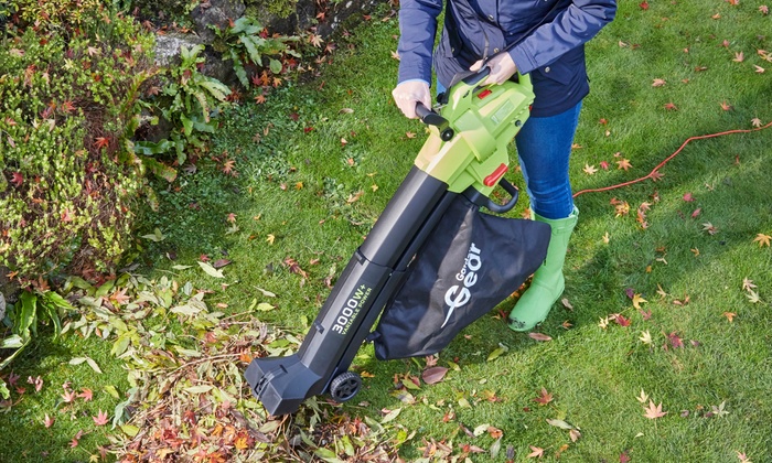 Leaf Blower Vacuum with Rake | Groupon Goods