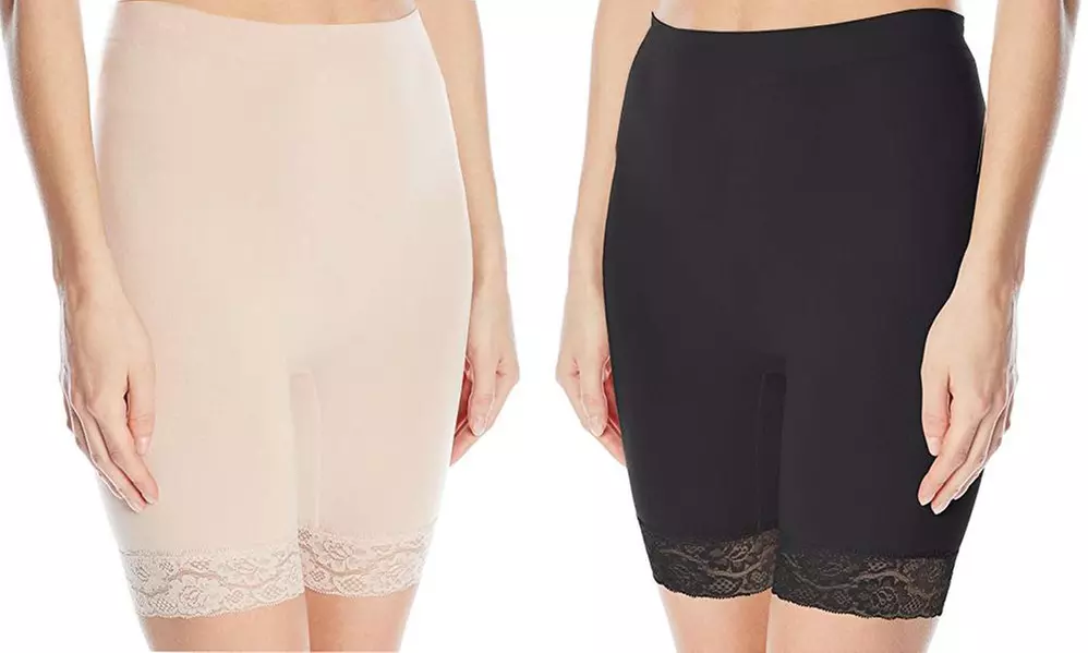 1 ou 2 shorts cyclistes dentelle anti-frottements en polycoton - Primary Image