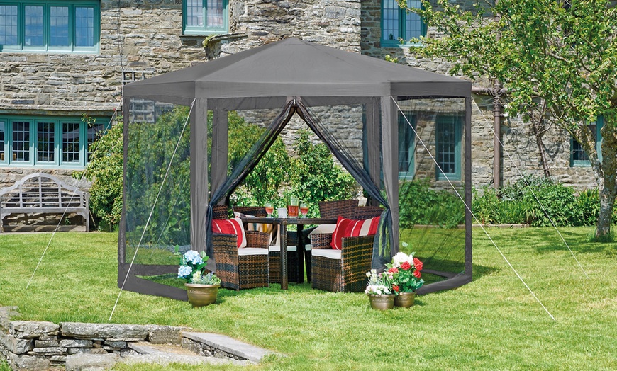 Image 1: Hexagon Gazebo