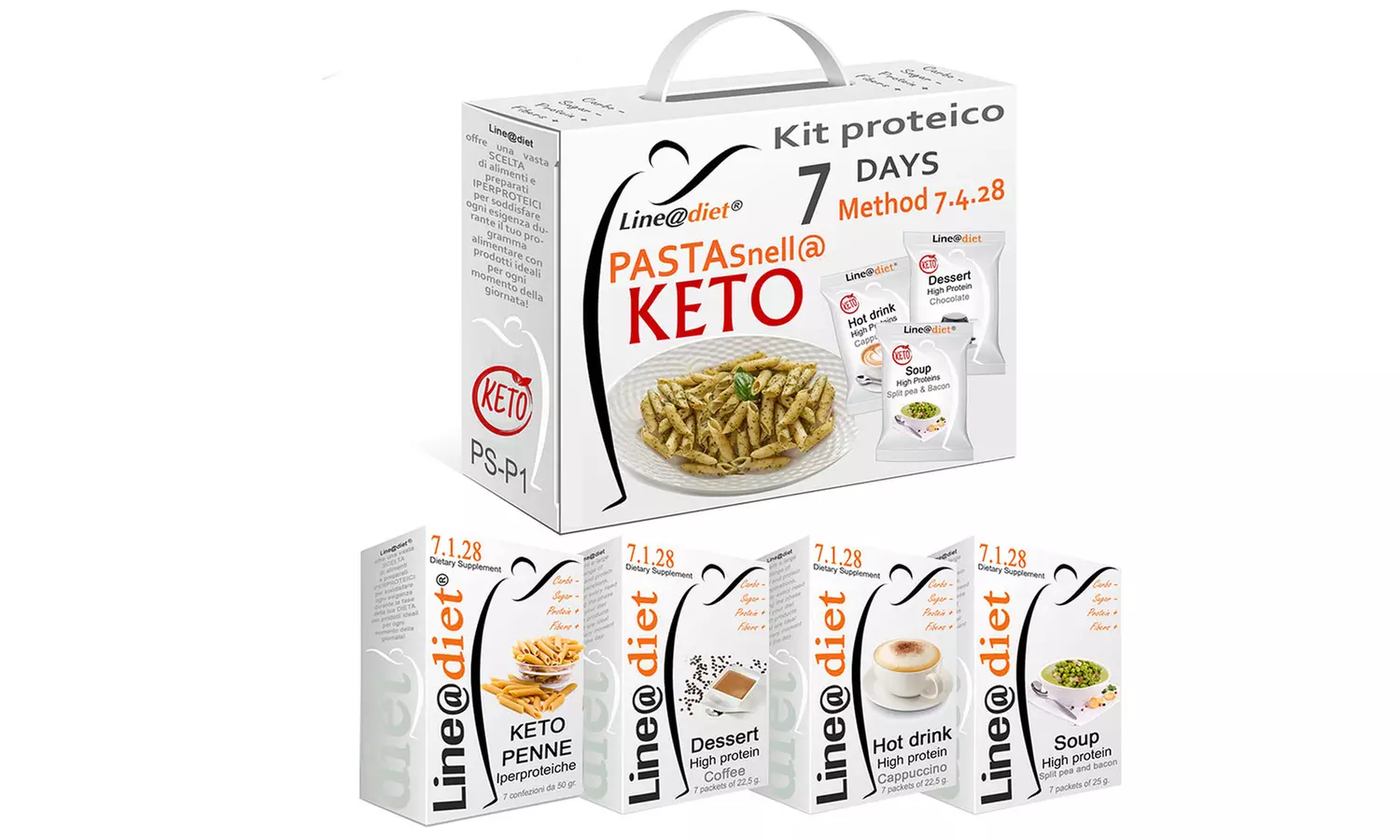 Kit de 7 días de Dieta Proteica Line@diet