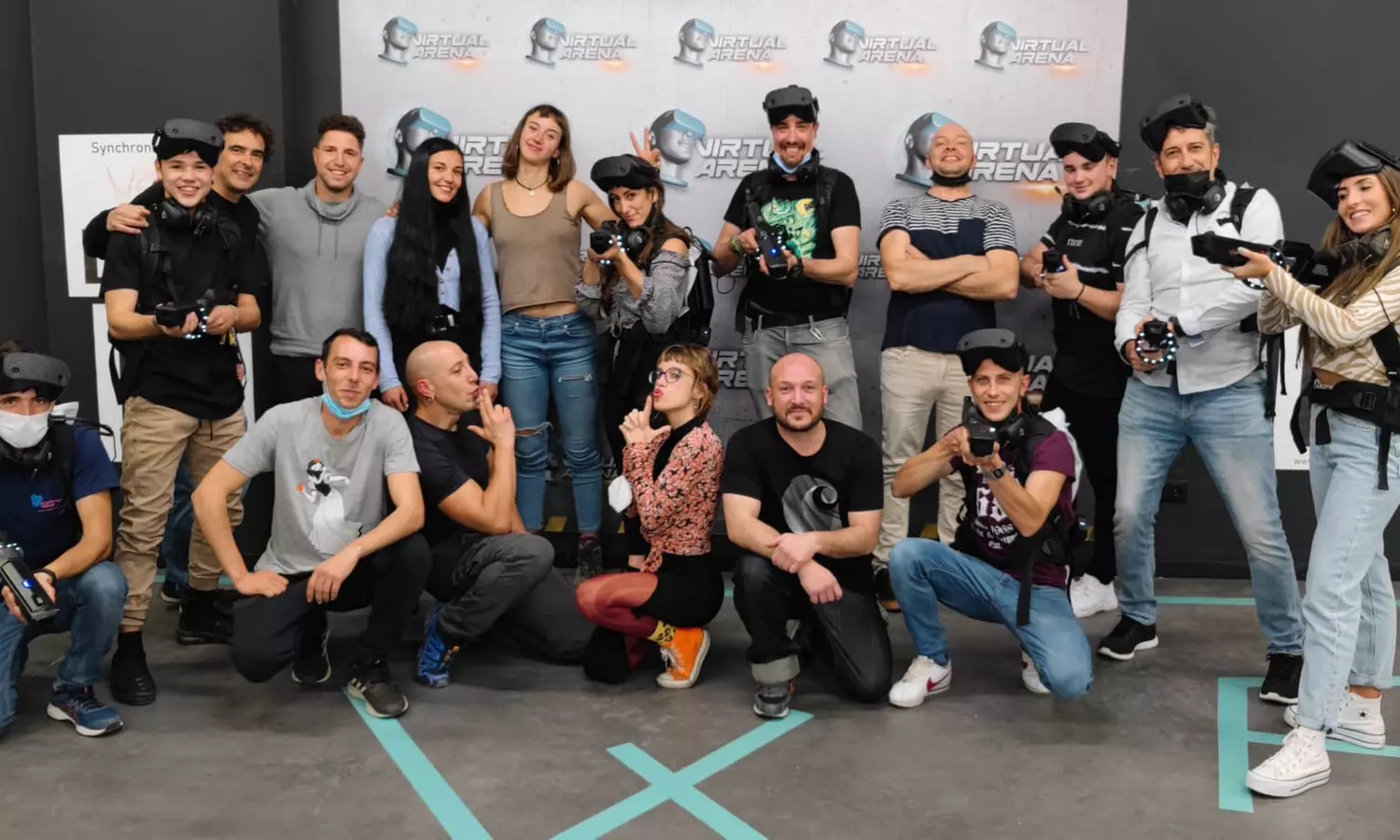 ☢ Juego de realidad virtual para 2 o 4 personas en Virtual Arena