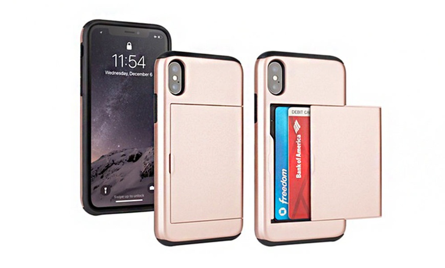 Image 4: Card-Slot Wallet Case for iPhone
