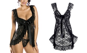 Women's Lingerie Babydoll Chemise