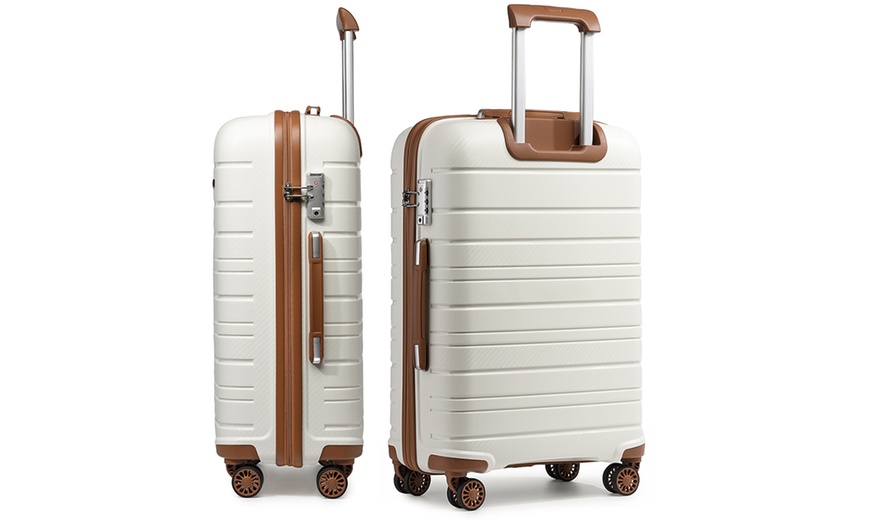 Image 11: Four Piece Travel Suitcase Set