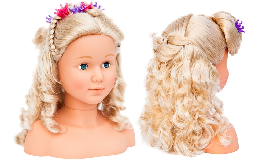 Image 5: Bayer Hair Styling Doll Head