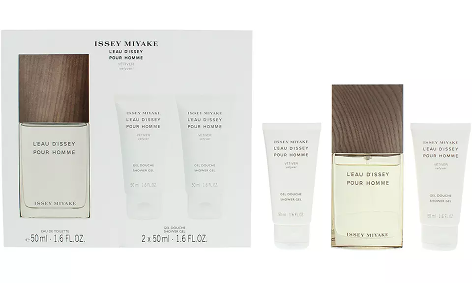 One or Two Packs of Issey Miyake L'Eau D'Issey Pour Homme Gift Set
