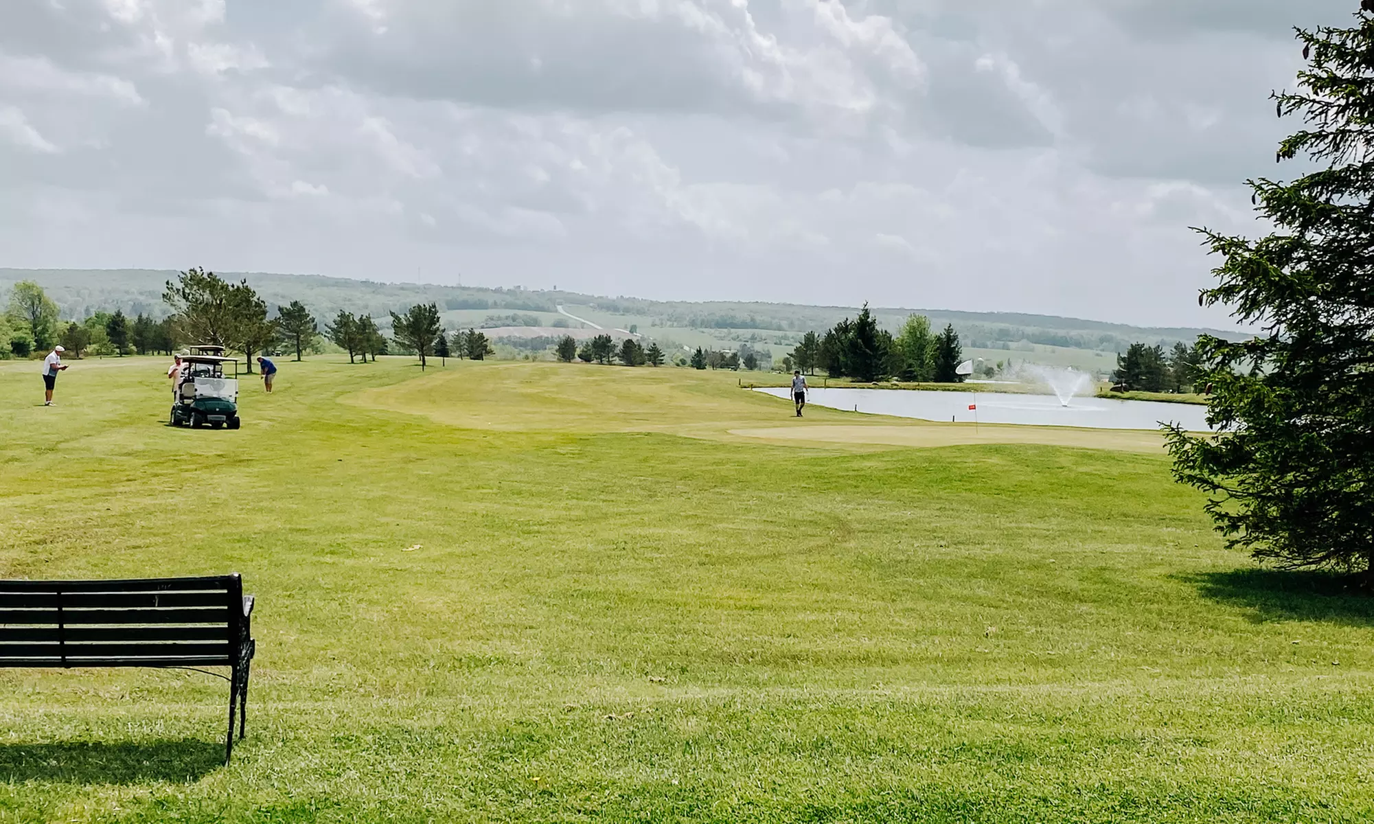 Golf Round with Cart Rental at Spruce Ridge Golf Course in NY
