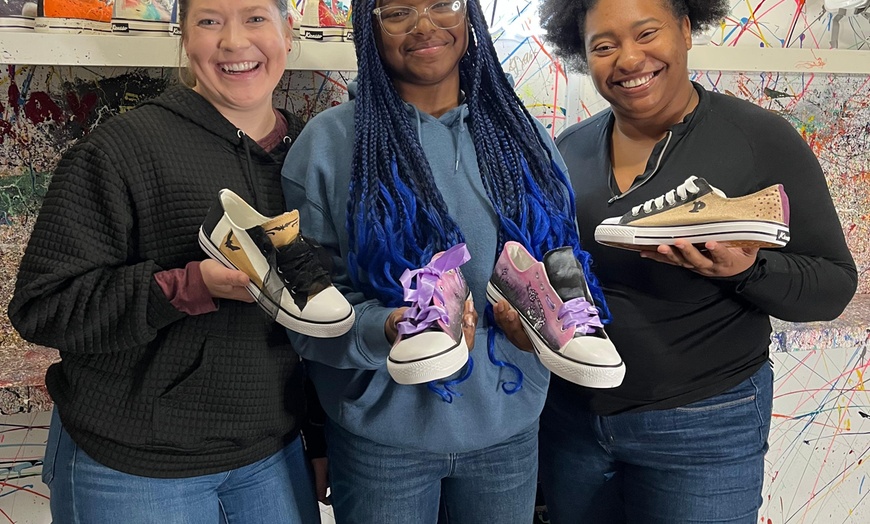 Image 6: Design Your Drip – Sneaker Paint Experience