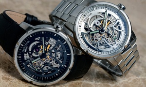 Heritor Automatic Skeleton Watch