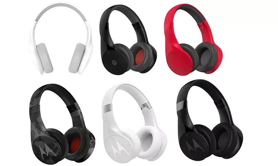 Motorola Pulse Escape or Escape Plus Over-Ear Wireless Bluetooth Headphones with Mic - Primary Image