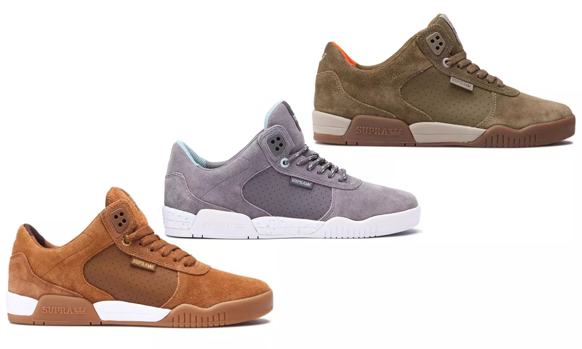 Baskets Supra en daim modèle Ellington - Primary Image