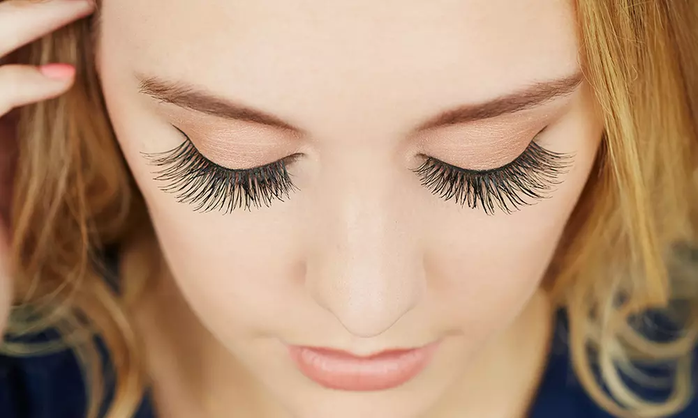 Light, Medium, or Full Eyelash Extensions at Charmed Lashe Studio (21% Off) - Primary Image