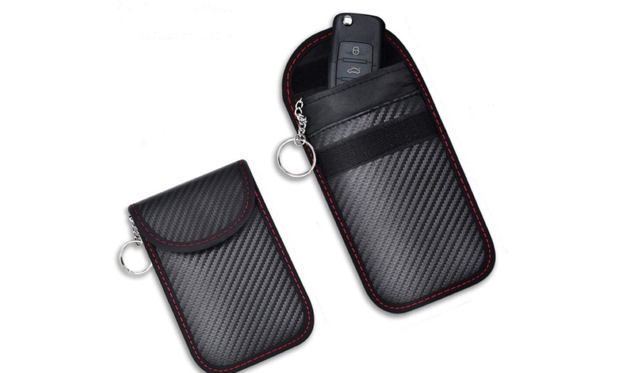 Image 1: RFID Car Key Security Bag