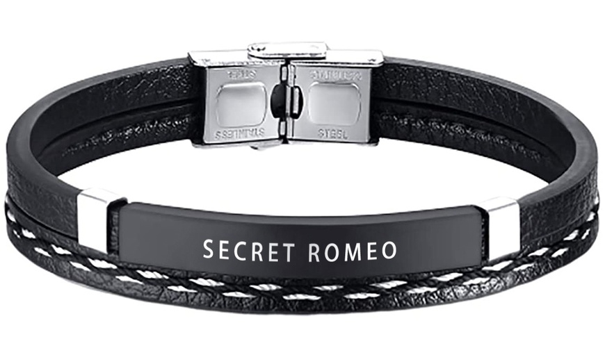 Image 2: Bracelet pour homme "Secret Romeo"