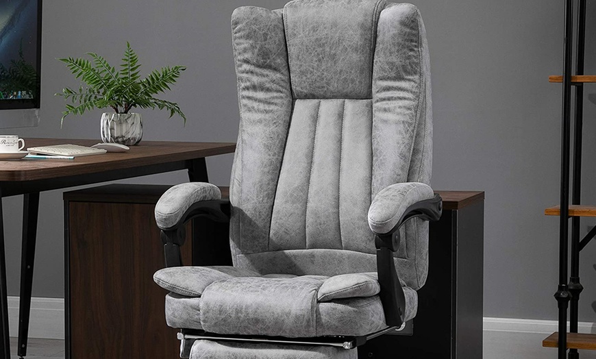 Image 25: Vinsetto Massage Office Chair