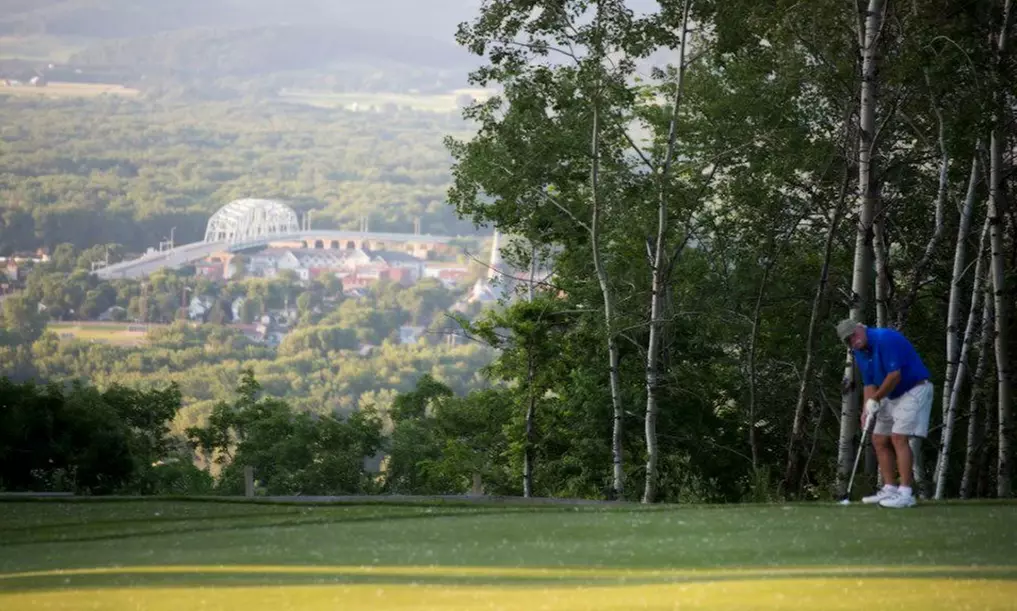 18-Hole Round of Golf for Two or Four with Carts and Range Balls at The Bluffs at Coffee Mill (Up to 54% Off) - Primary Image
