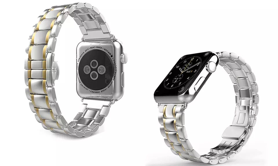iPM Stainless-Steel Link Band for Apple Watch - Second Medium