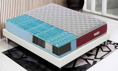 Materasso a molle con memory disponibile in varie dimensioni