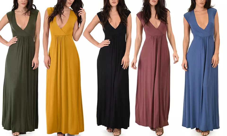 Lyss Loo Sweetest Kiss Women's Sleeveless Maxi Dress with Plus Sizes Available - Primary Image